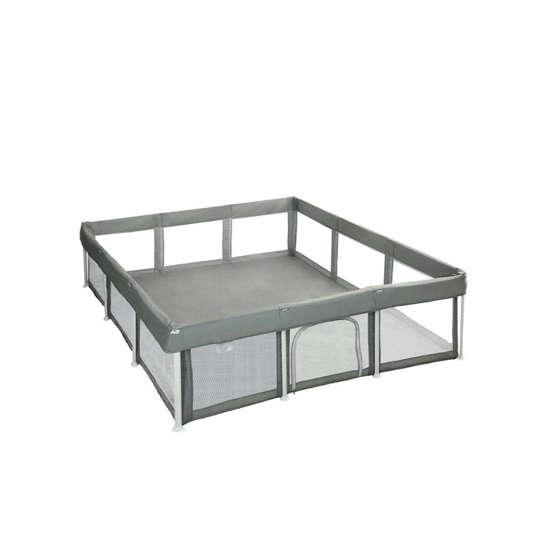 Bopeep Large Foldable Baby Playpen Grey 47 x 70''