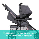 NEW Baby Trend EZ Ride Travel System with EZ-Lift Infant Car Seat - Dash Pink