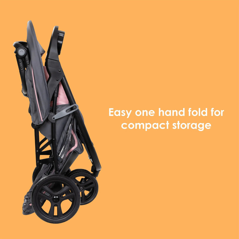 NEW Baby Trend EZ Ride Travel System with EZ-Lift Infant Car Seat - Dash Pink