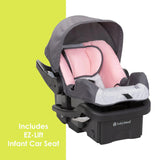 NEW Baby Trend EZ Ride Travel System with EZ-Lift Infant Car Seat - Dash Pink