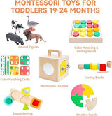 NEW WoodMam Montessori Play Kit for 19-24m (46pc)