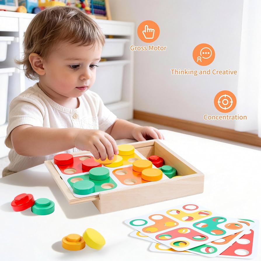NEW WoodMam Montessori Play Kit for 19-24m (46pc)