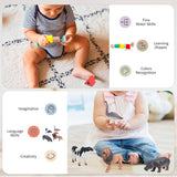 NEW WoodMam Montessori Play Kit for 19-24m (46pc)