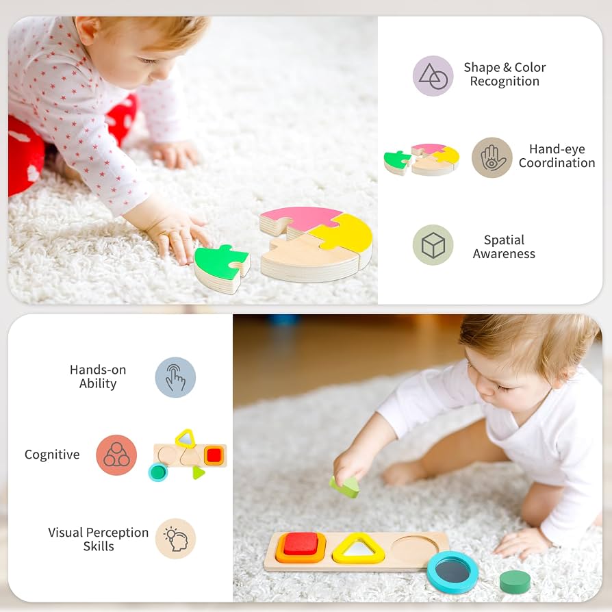 NEW WoodMam Montessori Play Kit for 19-24m (46pc)
