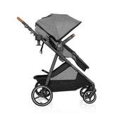 NEW Evenflo Shyft Intuiti Travel System with Revolve180 LiteMax NXT Car Seat-Fossil Grey
