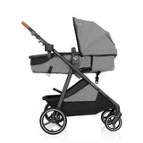 NEW Evenflo Shyft Intuiti Travel System with Revolve180 LiteMax NXT Car Seat-Fossil Grey