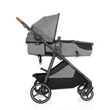 NEW Evenflo Shyft Intuiti Travel System with Revolve180 LiteMax NXT Car Seat-Fossil Grey