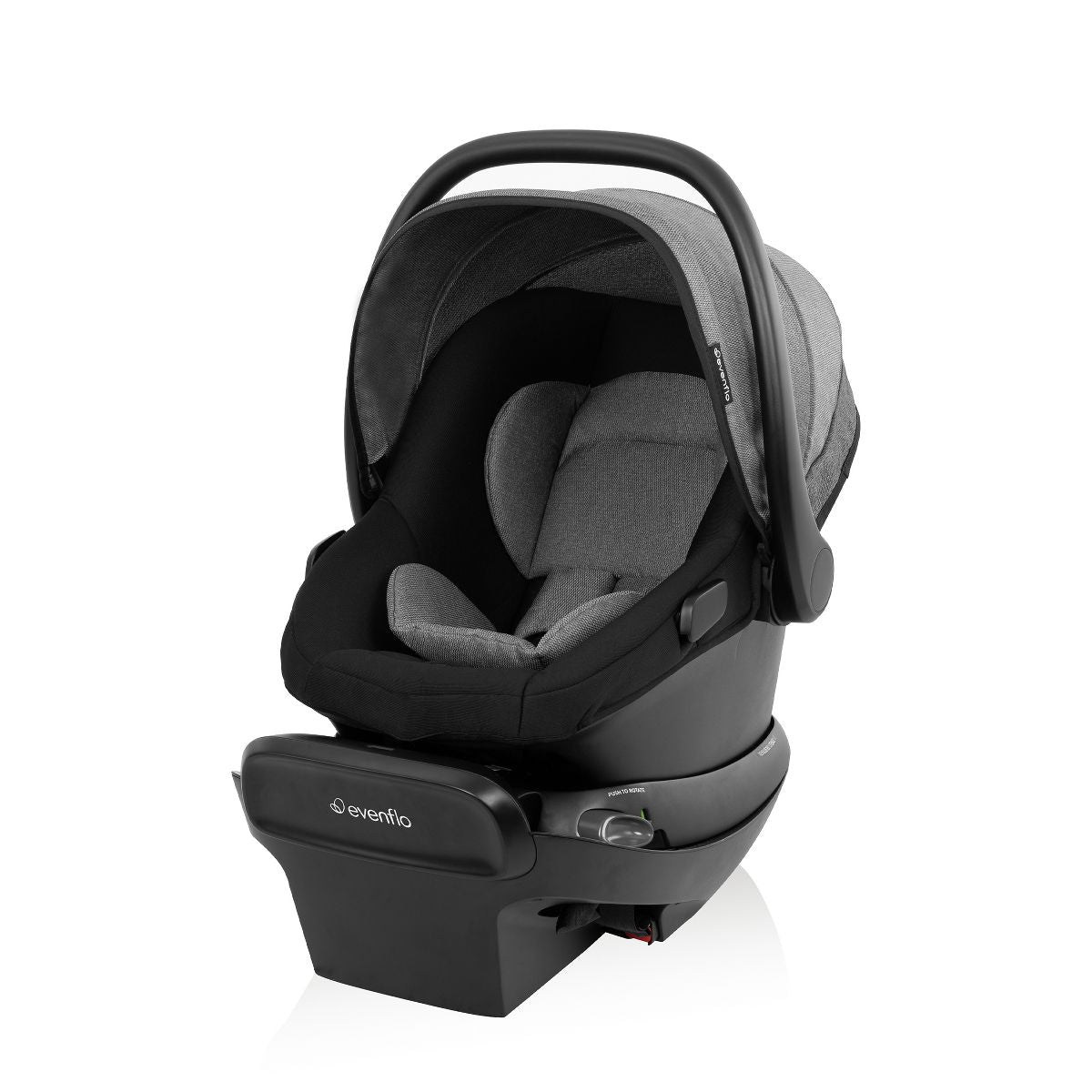 NEW Evenflo Shyft Intuiti Travel System with Revolve180 LiteMax NXT Car Seat-Fossil Grey