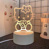 NEW Akutoer Hello Kitty 3 Color Night Light