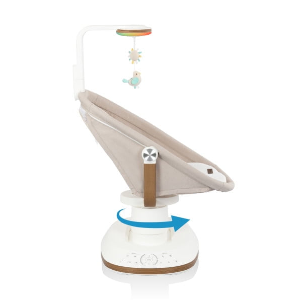 NEW Evenflo Elara 2-in-1 Smart Motion Swing & Soothing Nest in Coastal Coffee