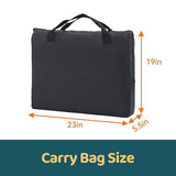 Pamo Babe Lightweight Travel Playard with Mat & Carry Bag in Black
