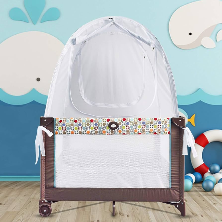 Baby & Beyond Pack N' Play Pop Up Tent Safety Net