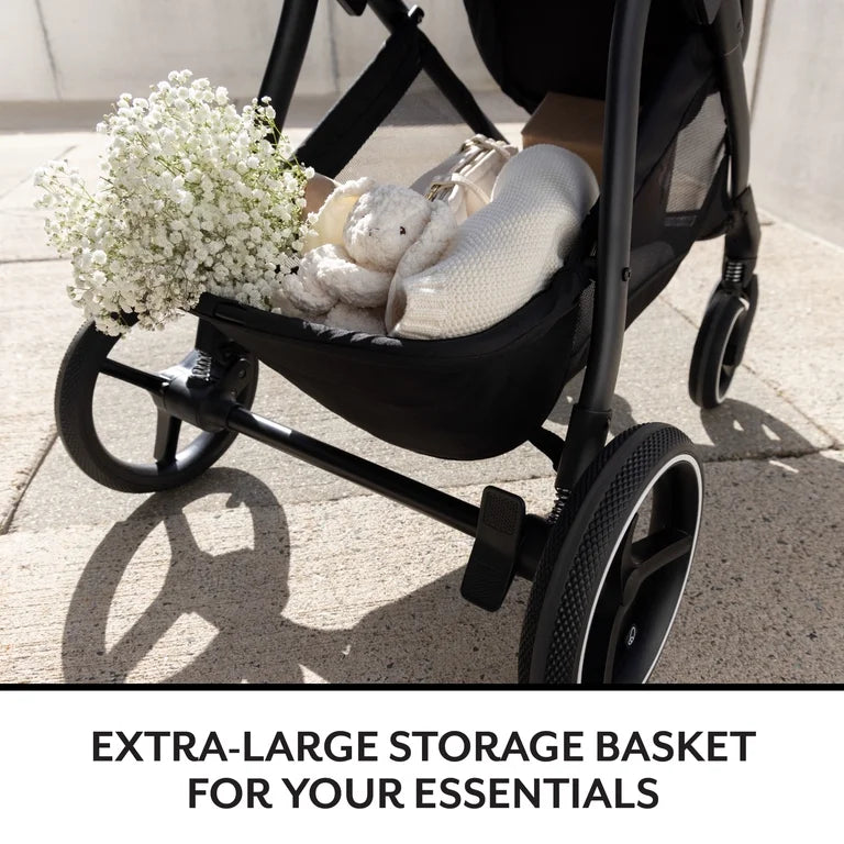 NEW Evenflo Shyft Intuiti Travel System w/ LiteMax NXT SensorySoothe Car Seat in Storm Grey