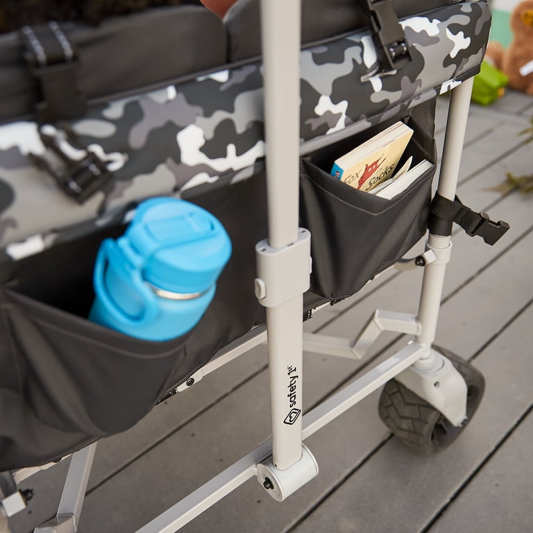 NEW Safety 1st Summit Sprint Quad Wagon Stroller 4 Seater in Charcoal Camo