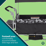 NEW Safety 1st Summit Sprint Quad Wagon Stroller 4 Seater in Charcoal Camo