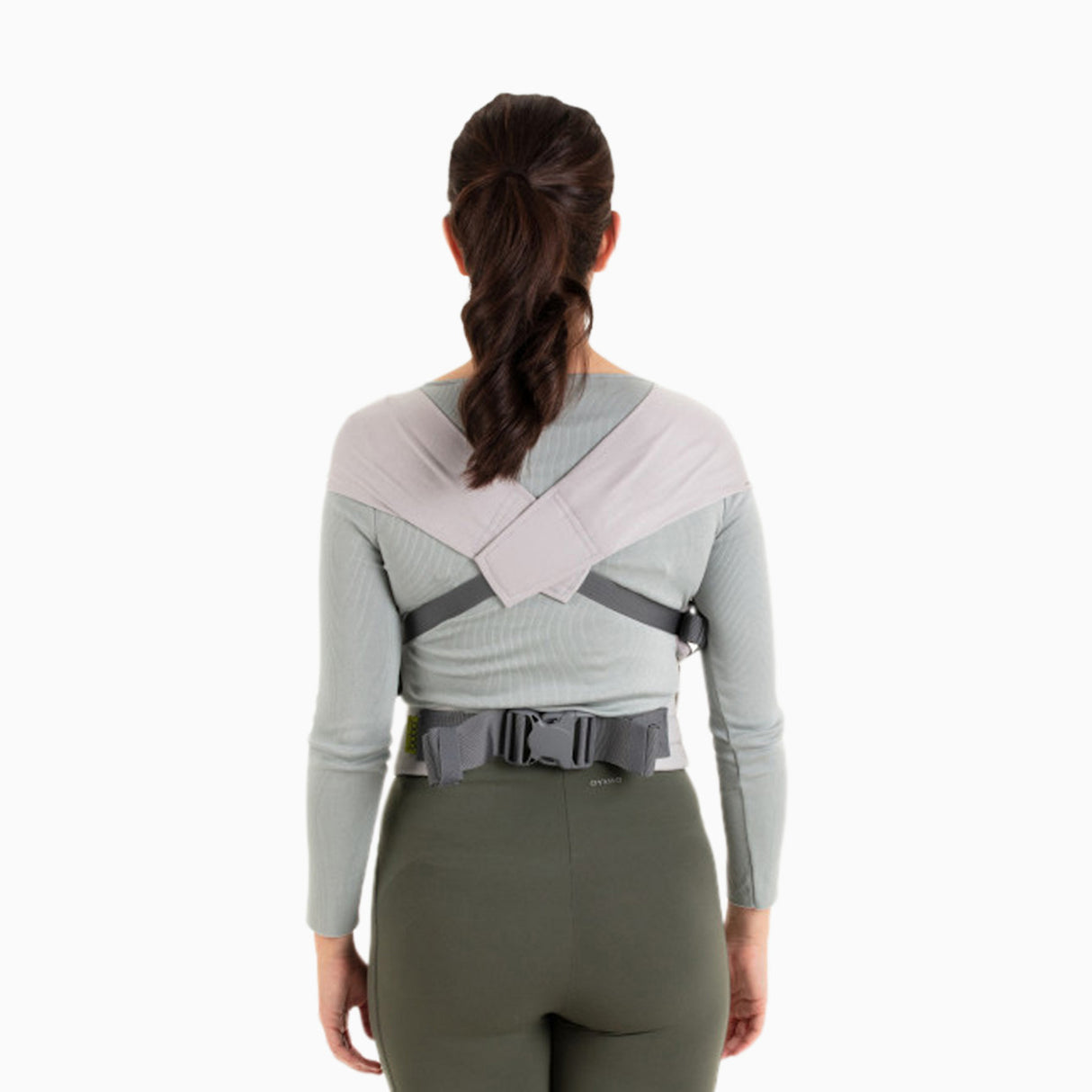 Boba Bliss 2-in-1 Hybrid Baby Carrier & Wrap, Grey 7-35lbs