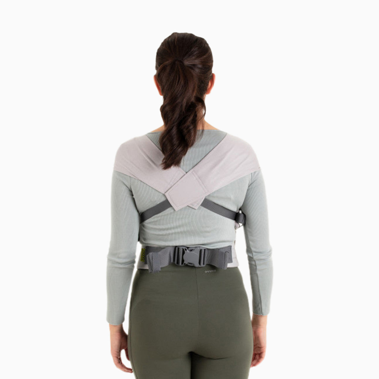 Boba Bliss 2-in-1 Hybrid Baby Carrier & Wrap, Grey 7-35lbs
