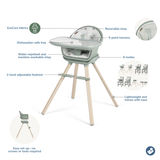 Maxi-Cosi Moa 8-in-1 High Chair in Classic Slate