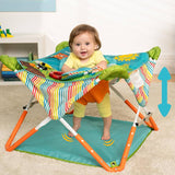 Bright Starts Pop 'N Jump Portable Baby Jumper in Owl Forest