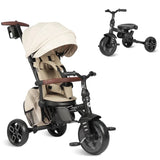 QPlay ComfoMax 8-in-1 Foldable Baby Tricycle Stroller