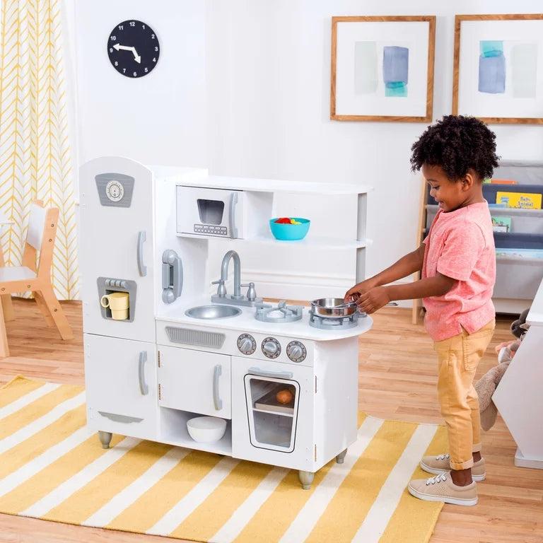 KidKraft Vintage Wooden Play Kitchen, White