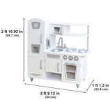 KidKraft Vintage Wooden Play Kitchen, White