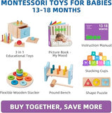 NEW TOOKYLAND Montessori Educational Toy Box 13-18m