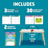 NEW Chuckle & Roar Play and Create Sensory Table Art Desk