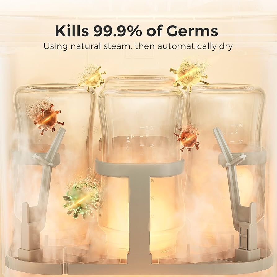 Momcozy KleanPal Pro Baby Bottle Washer, Sterilizer & Dryer