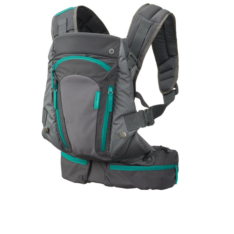 Infantino Carry-On Multi Pocket Carrier, Grey 8-40lbs