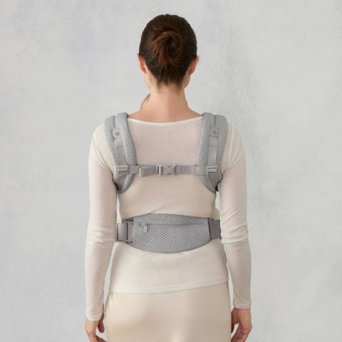 NEW Ergobaby Omni Deluxe Mesh All-in-One Baby Carrier in Pearl Grey 7-45lbs