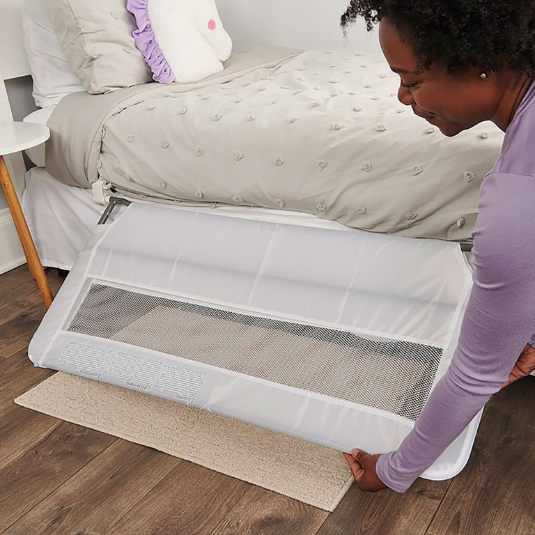 NEW Regalo Swing Down Bed Rail Guard, White