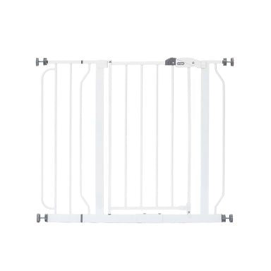 Regalo Easy Step Metal Walk-Through Safety Gate White 29-38.5''