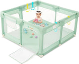 COMOMY 74x50'' Playpen Green