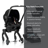NEW Evenflo Shyft DualRide Infant Car Seat & Stroller Travel System in Ayer Pink