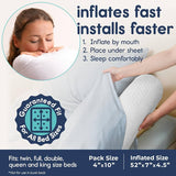 Hiccapop 2pk Inflatable Bed Bumpers
