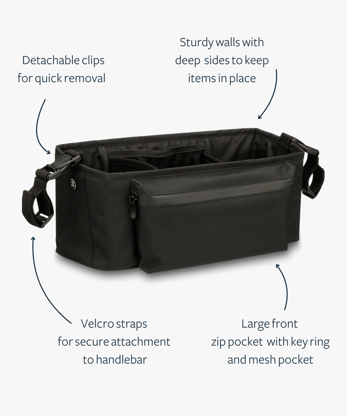 NEW Mockingbird Parent Organizer for Full-Size Strollers