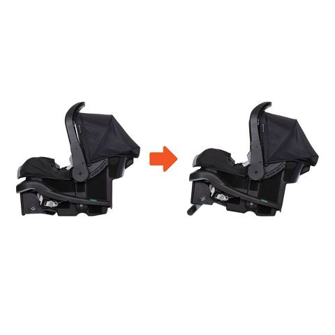 NEW Baby Trend EZ Ride Plus Travel System w/ EZ-Lift Infant Car Seat - Carbon Black