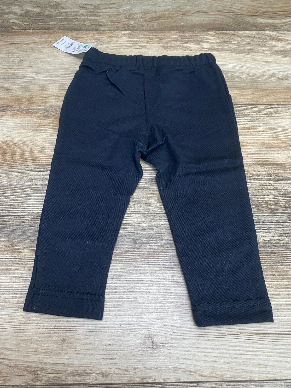 NEW OshKosh Black Pull-On Pants sz 12m