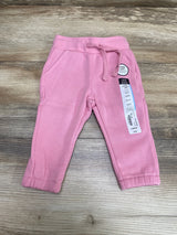 NEW Okie Dokie Sea Pink Jogger Pant sz 18m