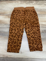 NEW Okie Dokie Brown Leopard Print Jogger Pant sz 12m