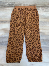 NEW Okie Dokie Brown Leopard Print Jogger Pant sz 24m