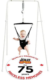 Jolly Jumper Classic with Stand in Black