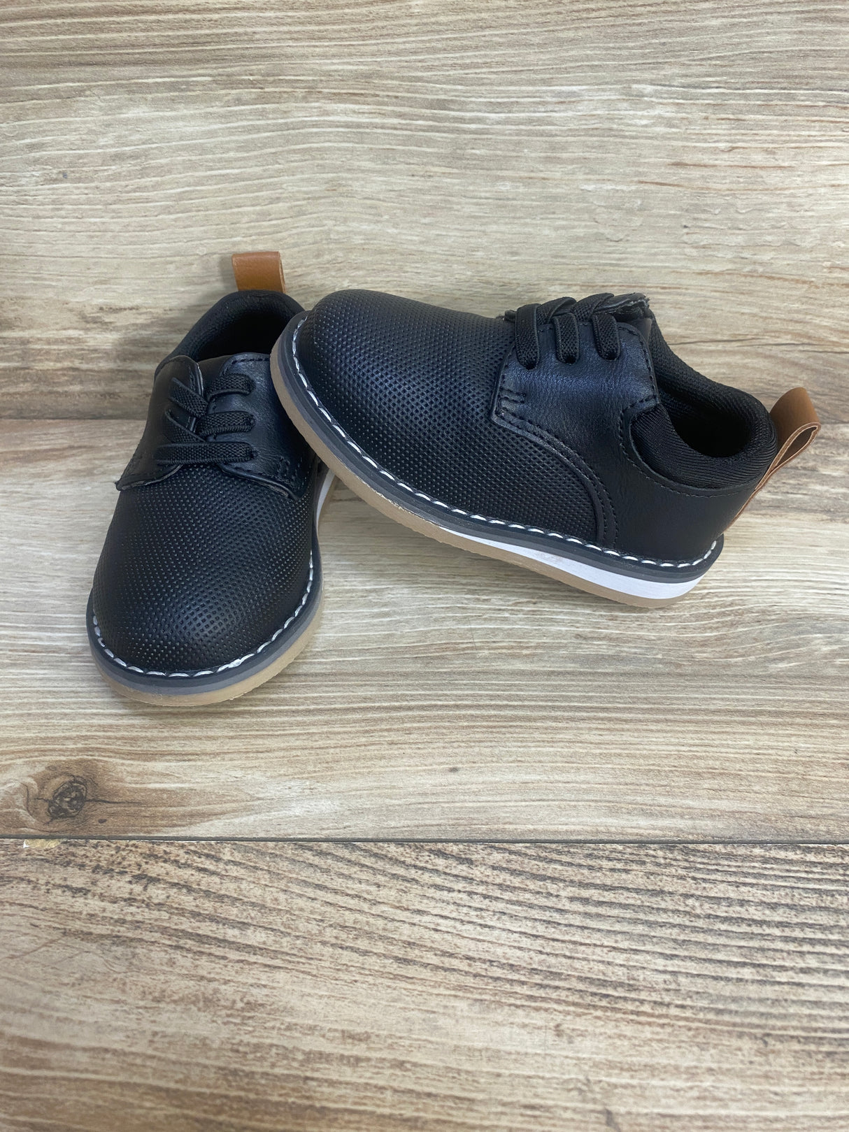 Thereabouts Black Lil Mackem Oxford Shoes sz 5c