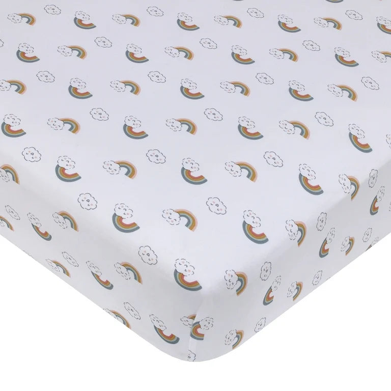 Carter's Chasing Rainbows Fitted Crib Sheet