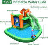 NEW BESTPARTY Inflatable Water Slide,Bounce House in Penguins