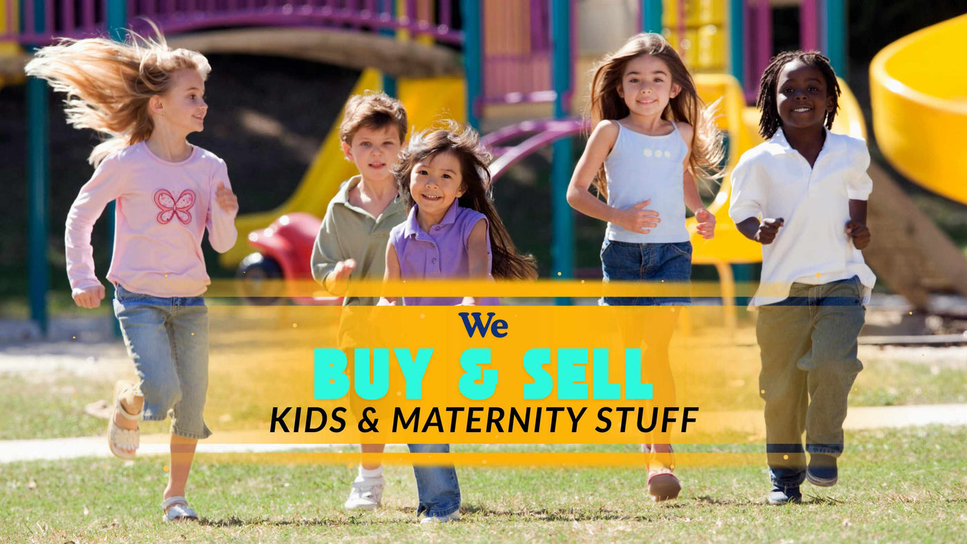 Photo of us buying and selling kids & maternity stuff