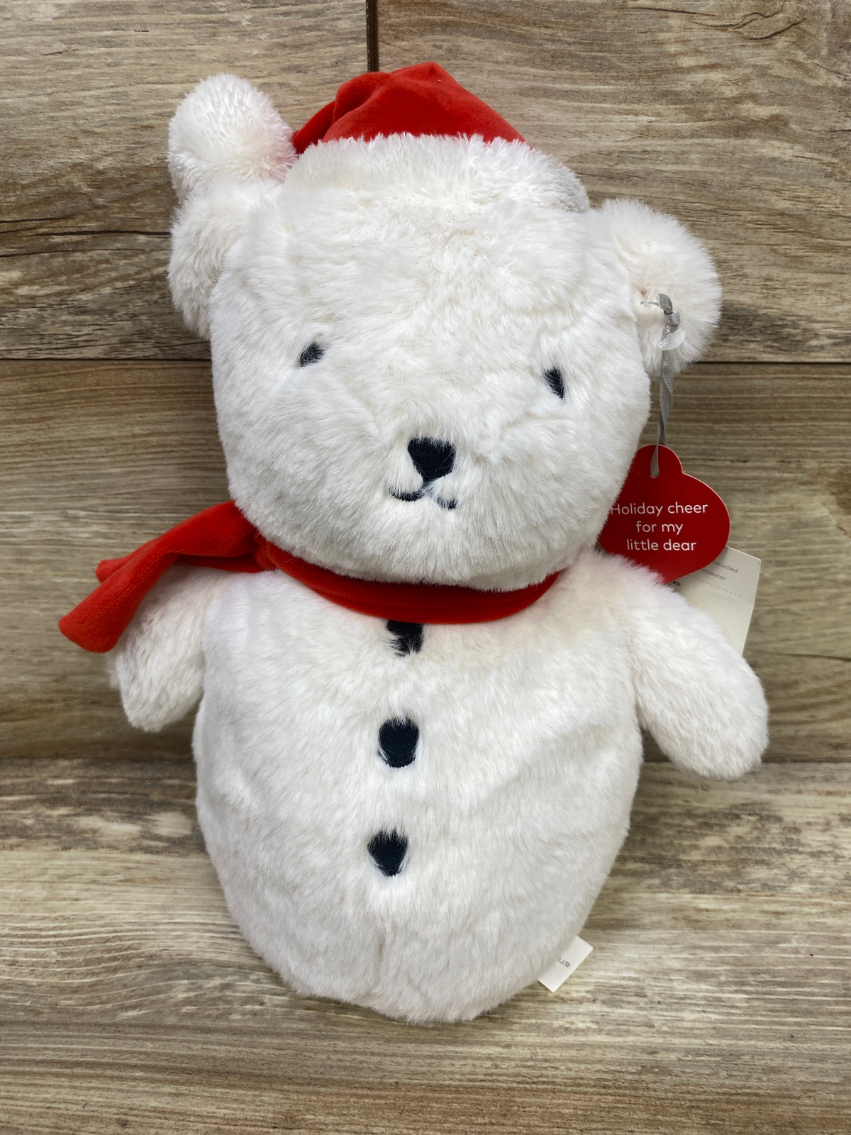 NEW Cloud Island Snow Bear 10'' Plush Toy
