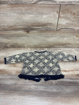 Jessica Simpson Pattern Cardigan Cream sz 6/9m