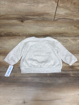 NEW Carter's Pullover Sweatshirt Grey sz 18m